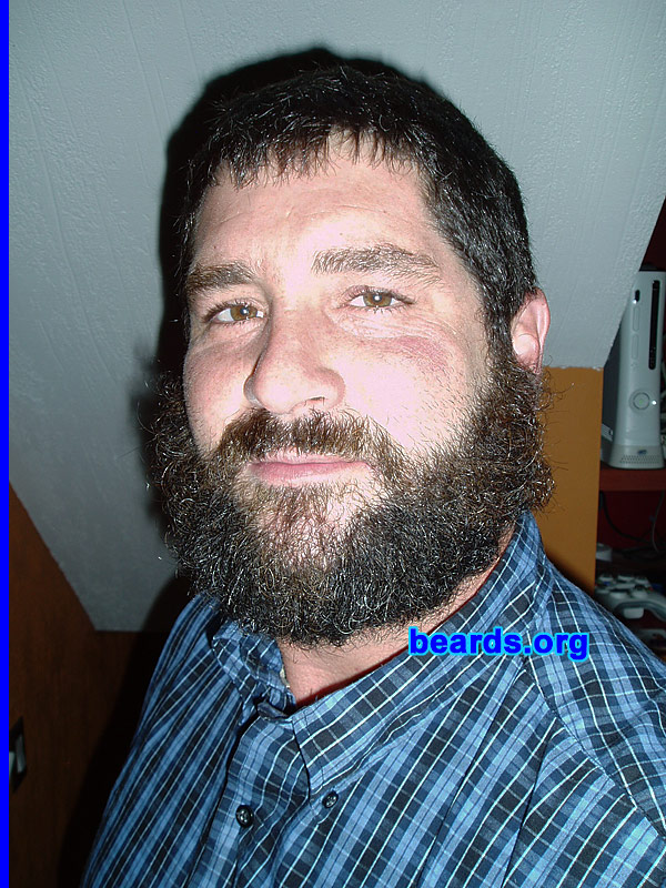 Will
Bearded since:  April 1, 2009.  I am an experimental beard grower.

Comments:
I grew my beard because of Detroit Red Wings hockey.

How do I feel about my beard?  Okay.
Keywords: full_beard
