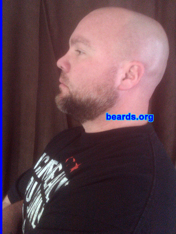 Web
Bearded since: 2008. I am a dedicated, permanent beard grower.

Comments:
I grew my beard because there are only two types of people that have a smooth hairless face: women and little boys. And I'm neither.

How do I feel about my beard? Great.  Now I'm going for length, I wanted a little more grey( I think it is more distinguishing) because it gives me a third color in my beard which most don't seem to have (red, black, grey). I'm shooting for a mid-length slim on the sides, long off the chin and bottom of the cheeks.
Keywords: full_beard