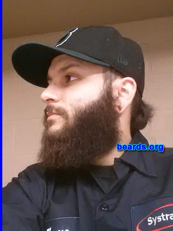 Xavier C.
Bearded since: 2012. I am a dedicated, permanent beard grower.
Keywords: full_beard