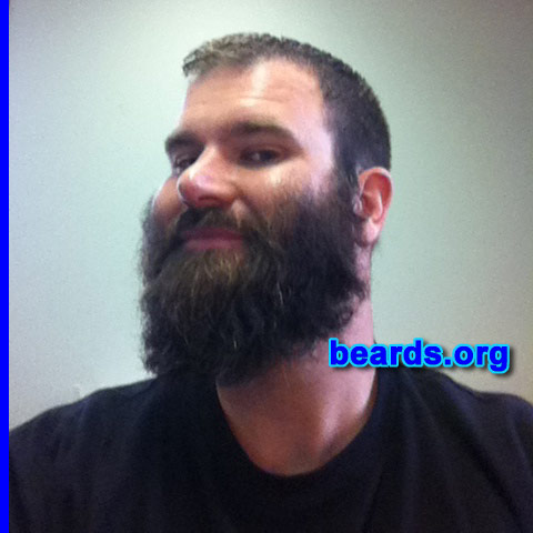 Ben
Bearded since: April 2013 with this experiment. I am a dedicated, permanent beard grower.

Comments:
Why did I grow my beard? My wife gave me one year to do whatever I wanted with my beard.
Keywords: full_beard