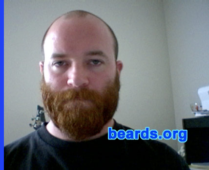 Casey
Bearded since: 2008.  I am a dedicated, permanent beard grower.

Comments:
I had just gotten out of the Navy in July and couldn't wait to get growing.

How do I feel about my beard? I love it, probably a little too much.
Keywords: full_beard