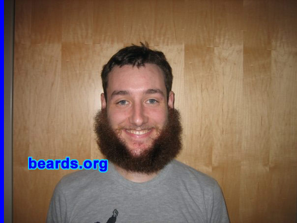 Erick B.
Bearded since: 2001.  I am a dedicated, permanent beard grower.

Comments:
I grew my beard as a secure investment...reliable hedge fund.

How do I feel about my beard? I take it at face value.
Keywords: full_beard