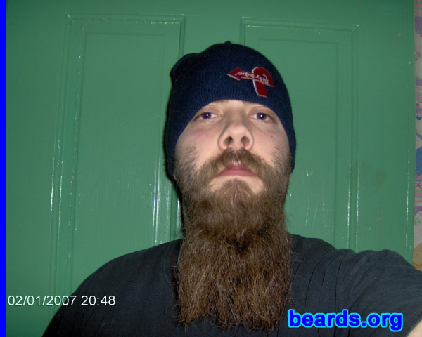 Frank
Bearded since: 2001.  I am a dedicated, permanent beard grower.

Comments:
I grew my beard because I always thought they were cool.  Couldn't wait to grow one.

Love it.
Keywords: full_beard