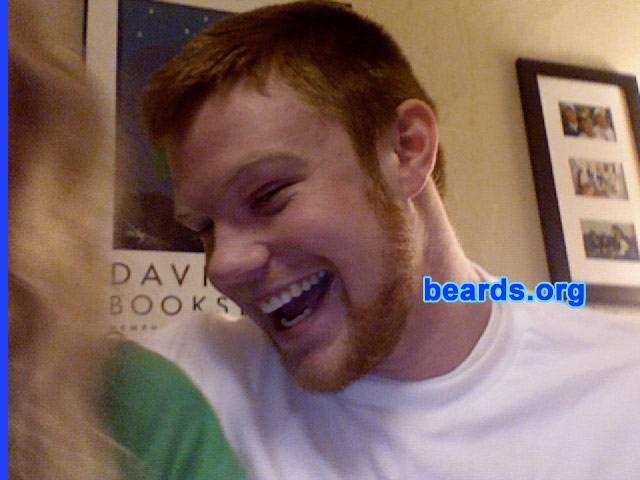 Jake
I am an experimental beard grower.

Comments:
I grew my beard to get my girlfriend to like me.

How do I feel about my beard?  Love.
Keywords: full_beard