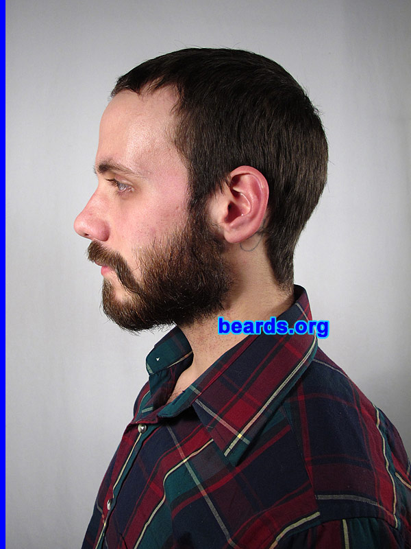 Joshua C.
Bearded since: 2007.  I am an occasional or seasonal beard grower.

Comments:
I first grew my beard before I was leaving to go live in Ireland for four months, not only to keep my face warm but also to try it out.

How do I feel about my beard? I feel really good about my beard, especially when it starts to get really bushy. I'm glad I have the option of having a beard. I love it.
Keywords: full_beard