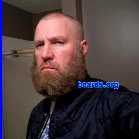 Jim
Bearded since: 2012. I am a dedicated, permanent beard grower.

Comments:
After ten years of job-related restrictions, I decided to go back to growing my beard. It feels great as I let it grow bigger, with or without a 'stache.

How do I feel about my beard? I love my beard, Proud of it. Part of what makes a man a man.
Keywords: chin_curtain