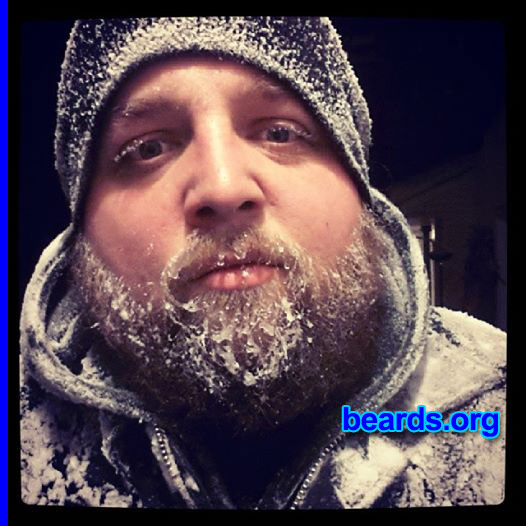 Jason O.
Bearded since: 2013. I am an experimental beard grower.

Comments:
Why did I grow my beard? Started with No Shave November.  Now I can't come to grips with losing it.

How do I feel about my beard? I like it!
Keywords: full_beard