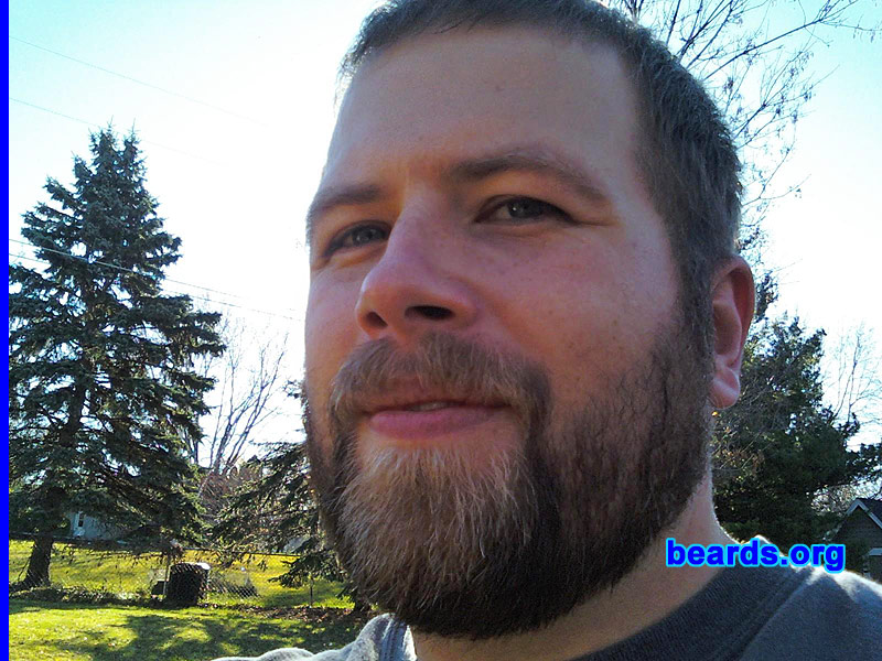 Kristopher
Bearded since: 2009 (every year I grow one).  I am an occasional or seasonal beard grower.

Comments:
My beard is seasonal. I grow it for the long Minnesota winters and ski season. I love having snow and ice hanging from my beard!

How do I feel about my beard? I love it. It's a beautiful thing.
Keywords: full_beard