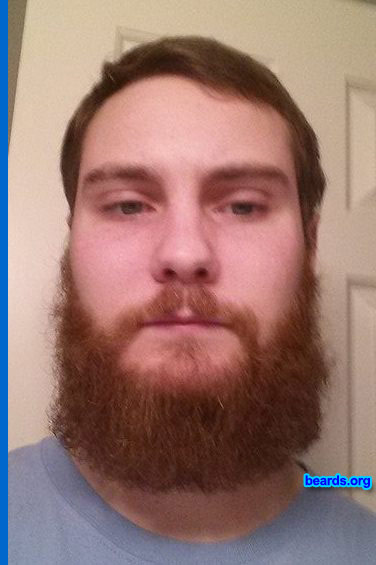 Nick
Bearded since: 2013. I am an occasional or seasonal beard grower.

Comments:
Why did I grow my beard? I was in school.  I wasn't going to be looking for a new job any time soon and my current job allowed it. It was also winter and it helps cut down on the cold in Minnesota.

How do I feel about my beard? I love it. I hate when my face is naked.
Keywords: full_beard
