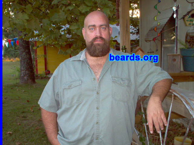 Aaron
Bearded since: 1986.  I am a dedicated, permanent beard grower.

Comments:
Have always had a beard since high school, as did my dad.

How do I feel about my beard? I like the way I look with facial hair. I think all men look better with some sort of facial hair, whether it be mustache or goatee, or full-on beard. It's all good!
Keywords: goatee_mustache
