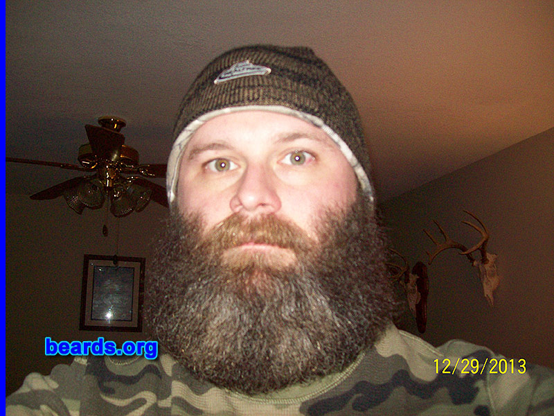 Aaron
Bearded since: 2013. I am an occasional or seasonal beard grower.

Comments:
Why did I grow my beard? Because it is what you do when you are no longer a boy.

How do I feel about my beard? Love it. Wish I would have grown one sooner.
Keywords: full_beard