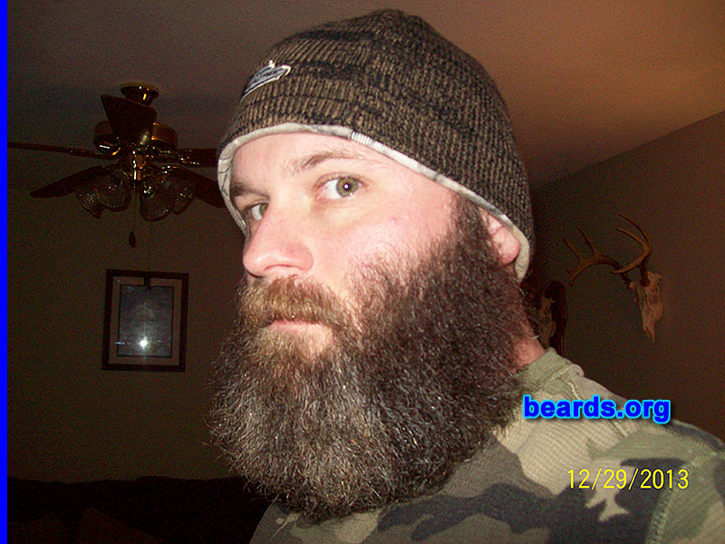 Aaron
Bearded since: 2013. I am an occasional or seasonal beard grower.

Comments:
Why did I grow my beard? Because it is what you do when you are no longer a boy.

How do I feel about my beard? Love it. Wish I would have grown one sooner.
Keywords: full_beard