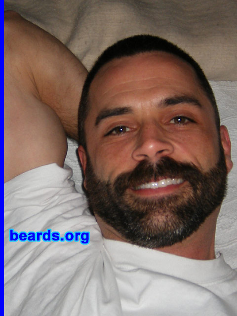 David
Bearded since: 1996.  I am a dedicated, permanent beard grower.

Comments:
I grew my beard for a more masculine appearance.  I'm a fan of beards on others.

Wouldn't be without it.
Keywords: full_beard