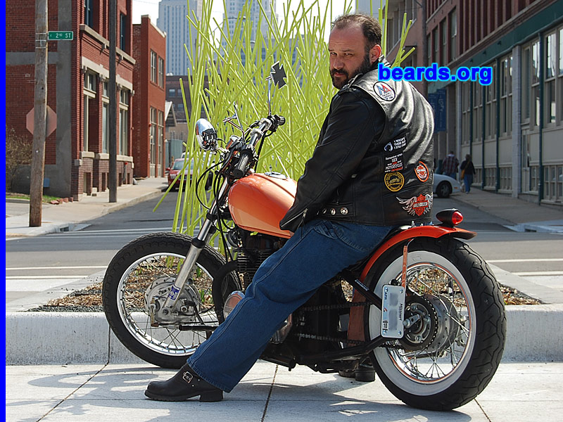 Dwayne B.
Bearded since: 1994.  I am a dedicated, permanent beard grower.

Comments:
I grew my beard because I love the feel and the look of a beard and think it lends some ruggedness!

How do I feel about my beard?  Love it and look forward to the day I can just stop trimming it and go long.
Keywords: full_beard