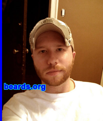 Josh J.
Bearded since: 2007.  I am a dedicated, permanent beard grower.

Comments:
I had always wanted to grow a beard.  But every time I tried, it itched so badly, I had to shave it. Well, after about five or six times of trying to grow one, the itch finally went away. I love the look of a well-kept beard. It's masculine. Some of my friends don't care for the beard, but generally, I have found that the reception has been mostly positive.

How do I feel about my beard?  I love it. I love the look. I love the feel. It embodies masculinity and makes me feel a lot more self-confident than without any facial hair.
Keywords: full_beard