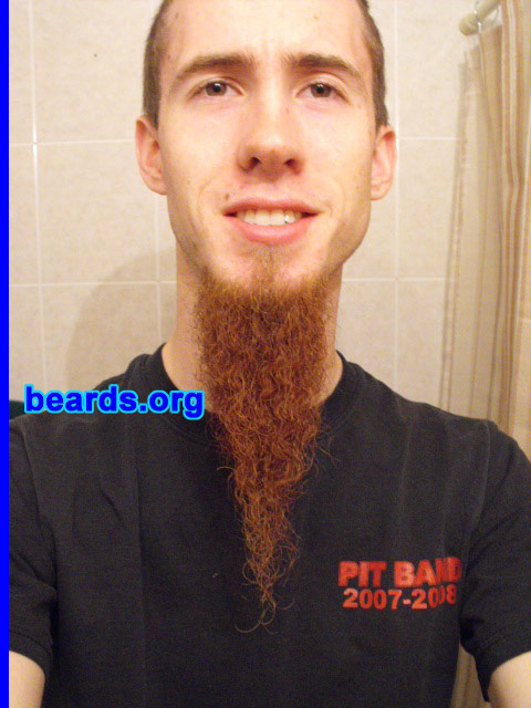 John O.
Bearded since: 2007.  I am a dedicated, permanent beard grower.

Comments:
I have always been entranced by beards and most men my age cannot or do not have the patience to grow an acceptable beard. So I feel it sets me apart.

How do I feel about my beard? I love it. I could not care less about what others think concerning my beard, but most responses are positive. Once I reached the one-foot mark, I knew I would never be beardless.
Keywords: goatee_only