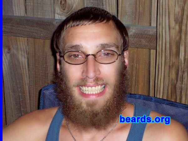 John B.
Bearded since: 2004.  I am a dedicated, permanent beard grower.

Comments:
I grew my beard because it is the biblical thing to do!

How do I feel about my beard?  It could be better, but it could also be worse!
Keywords: full_beard