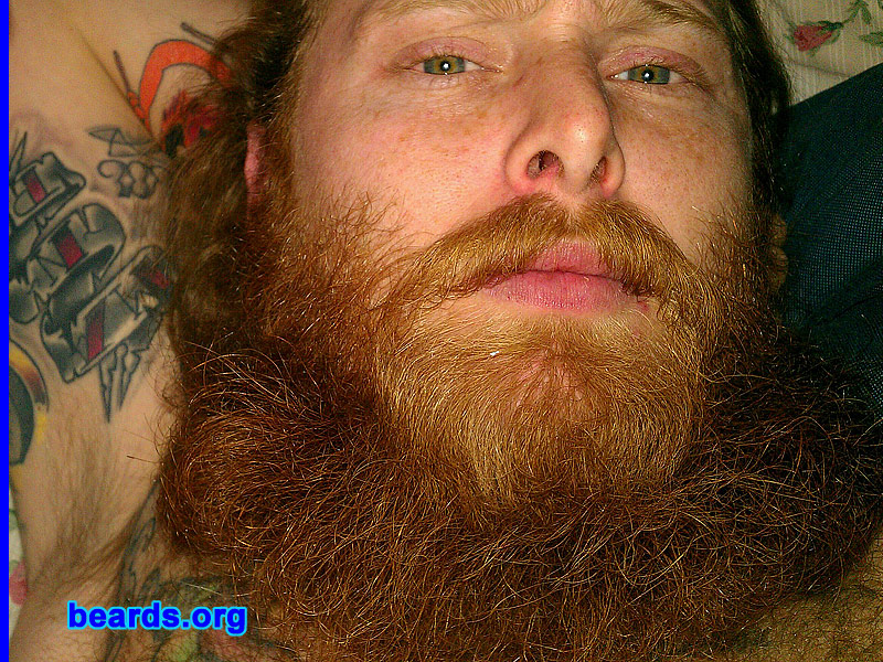Jason M.
Bearded since: 1999. I am a dedicated, permanent beard grower.

Comments:
Why did I grow my beard? This time for full growth and to join the Kansas City Beard and Mustache Club.

How do I feel about my beard? I love it.
Keywords: full_beard