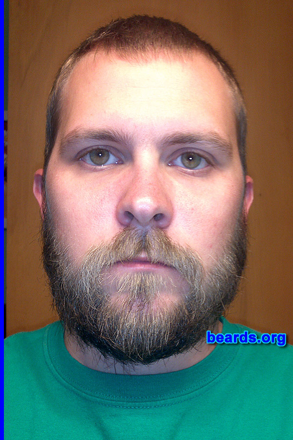 Joshua
Bearded since: 2004. I am a dedicated, permanent beard grower.

Comments:
Why did I grow my beard/ Because I can and so I have a duty to grow it.

How do I feel about my beard? Good. I've done a lot of experimenting from goatees to mutton chops to a full beard and I am now growing my permanent beard.
Keywords: full_beard