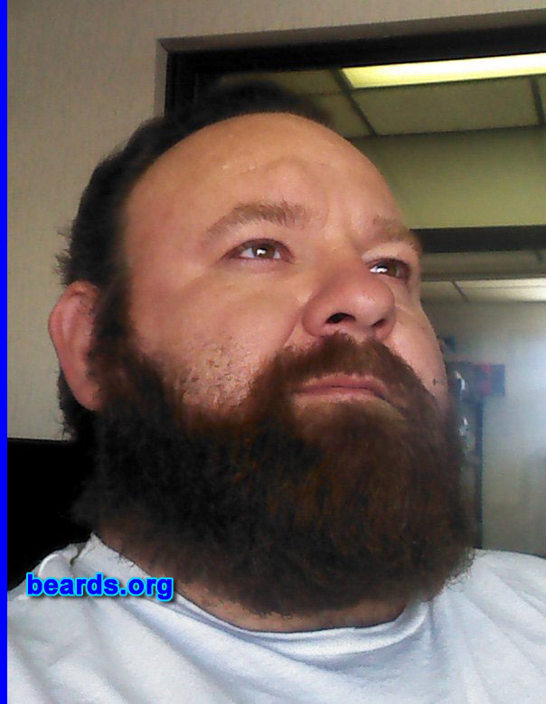 John H.
Bearded since: 1993. I am a dedicated, permanent beard grower.

Comments:
Why did I grow my beard? I always liked the stature of a beard.

How do I feel about my beard? My beard is a huge part of me. I have had at LEAST a goatee since I was able to grow one.
Keywords: full_beard