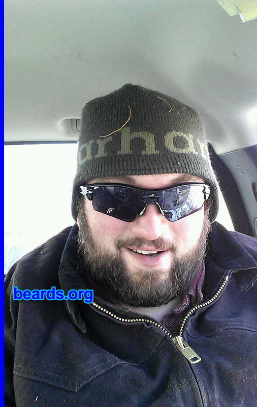 Jared S.
Bearded since: 2005. I am a dedicated, permanent beard grower.

Comments:
Why did I grow my beard? All of us guys in my family have always grown them.  It was just part of me to do it.

How do I feel about my beard? I love my beard.  Just wish it were thicker.
Keywords: full_beard