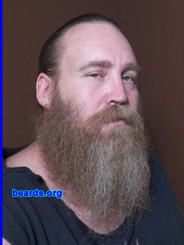 Kevin D.
Bearded since: 2003. I am a dedicated, permanent beard grower.

Comments:
Why did I grow my beard? Good look for me!
How do I feel about my beard? Love it!!
Keywords: full_beard