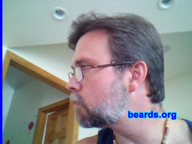 Michael
Bearded since: 1984.  I am a dedicated, permanent beard grower.

Comments:
I grew my beard because I always admired men who wore beards. My older brother had one and he never shaved it until the week before he died.

How do I feel about my beard? I love mine. It looks just like the one my brother had.  My wife tells me not shave it.  She says that it makes me look sexy.
Keywords: full_beard