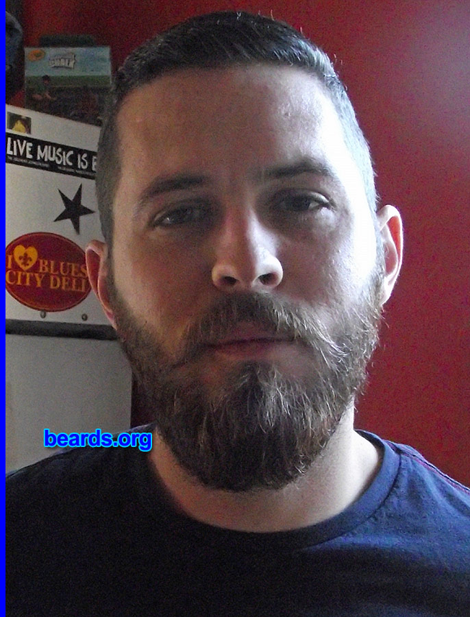 Matt W.
Bearded since: 2013. I am an experimental beard grower.

Comments:
Why did I grow my beard? Just to see what it would look like.

How do I feel about my beard? Loving it.
Keywords: full_beard