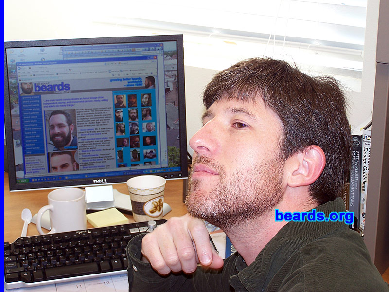 Chris
Bearded since: 2008.  I am an occasional or seasonal beard grower.

Comments:
I grew my beard for a change of appearance.

How do I feel about my beard? My beard is rather itchy right now, but I like the appearance.
Keywords: full_beard