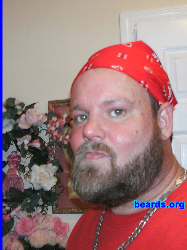 Jarrod K.
Bearded since: 2011 (six weeks in these photos). I am an experimental beard grower.

Comments:
I grew my beard because I finally figured out that all men should let God's work grow.

How do I feel about my beard? I like it, but I want feedback from other beard owners.
Keywords: full_beard