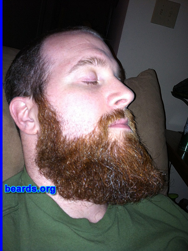 Jason
Bearded since: 2012. I am a dedicated, permanent beard grower.

Comments:
Why did I grow my beard?  Because I have a job that will let me.

How do I feel about my beard? I love it.
Keywords: full_beard