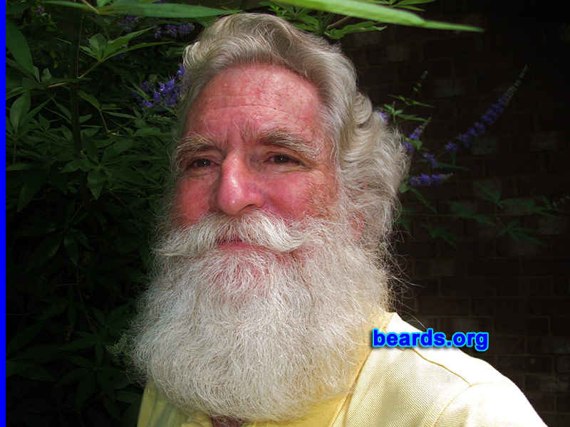 Larry M.
Bearded since: 2013. I am a dedicated, permanent beard grower.

Comments:
I grew my beard to look and feel the way God made me.

How do I feel about my beard? I am very happy with the progress it is making. There are many benefits including physical, psychological, and spiritual. It's been a wonderful journey. I will not be cutting or trimming again. It makes me who I am supposed to look like and who I was designed to be. 
Keywords: full_beard