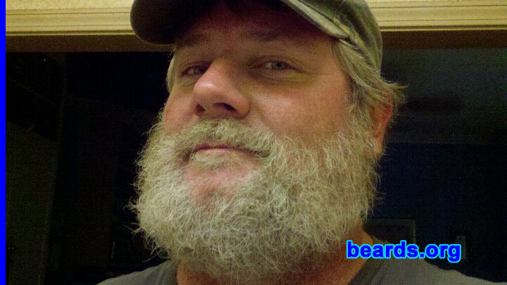 Mike R.
Bearded since: 2011. I am an occasional or seasonal beard grower.

Comments:
I grew my beard for No Shave November and just kept going.

How do I feel about my beard? I like it, but the wife hates it.
Keywords: full_beard