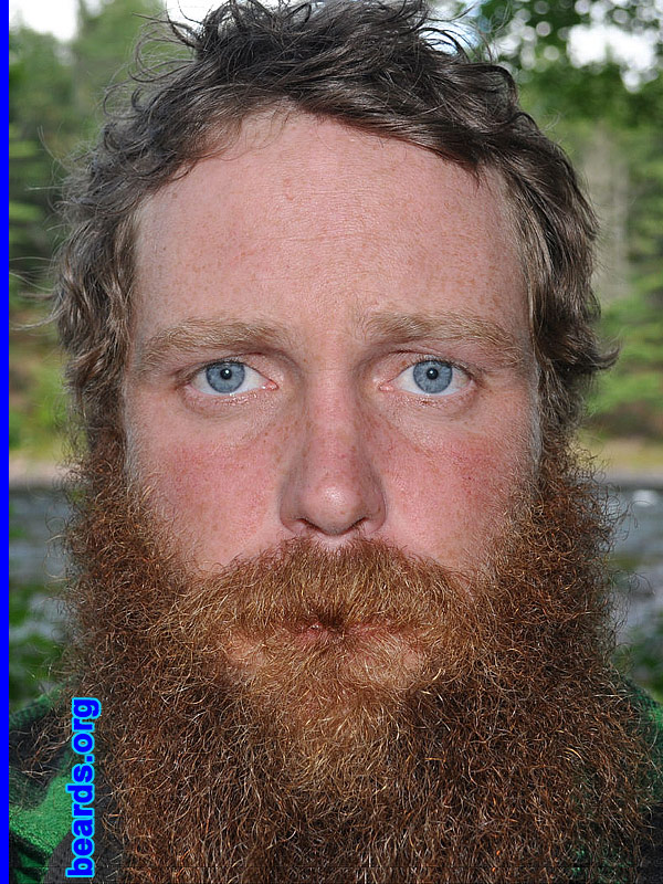 Brian
Bearded since: October 10th, 2009.  I am an occasional or seasonal beard grower.

Comments:
I grew my beard to keep the black flies away while canoe tripping.

How do I feel about my beard?  It's great.
Keywords: full_beard