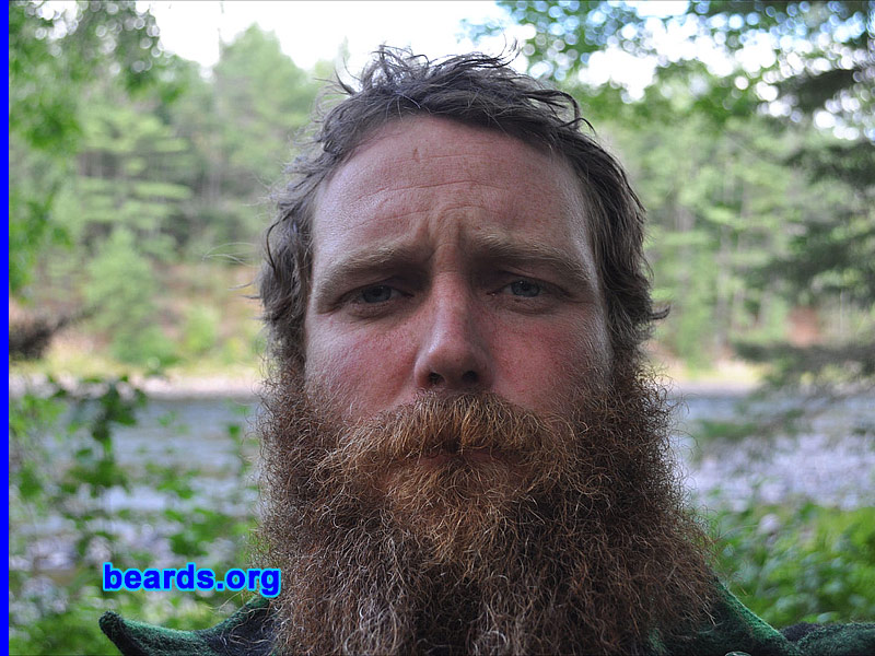 Brian
Bearded since: October 10th, 2009.  I am an occasional or seasonal beard grower.

Comments:
I grew my beard to keep the black flies away while canoe tripping.

How do I feel about my beard?  It's great.
Keywords: full_beard