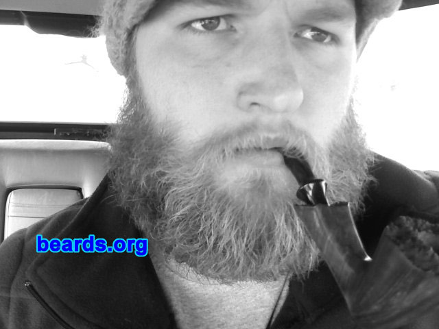 Ty Fenwick
Bearded since: 2007.  I am a dedicated, permanent beard grower.

Comments:
I grew my beard because it seemed like the right thing to do.

How do I feel about my beard?  I love it, even if I do get scared looks from kids.
Keywords: full_beard