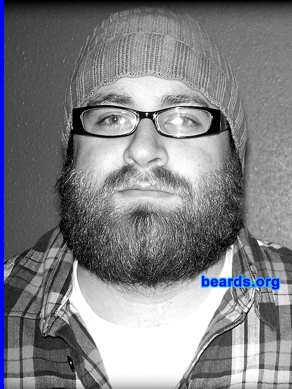 Zach
Bearded since: 2009.  I am an occasional or seasonal beard grower.

Comments:
I grew my beard for no shave November...

How do I feel about my beard?  It's warm and fuzzy!
Keywords: full_beard