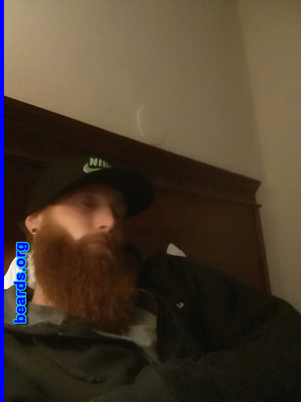 Anthony L.
Bearded since: 2011. I am a dedicated, permanent beard grower.

Comments:
Why did I grow my beard? Because not many people can grow an exceptional beard.  So I wanted to stand out amoung the rest.

How do I feel about my beard? I feel awsome about it.
Keywords: full_beard