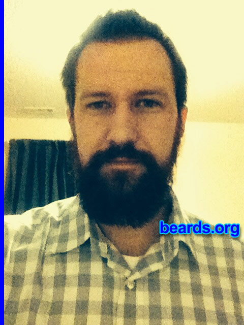 Andy
Bearded since: 2009. I am a dedicated, permanent beard grower.

Comments:
Why did I grow my beard? To look older and more mature for a job.

How do I feel about my beard? I love it! It's a lusciously awesome extension of my body.
Keywords: full_beard