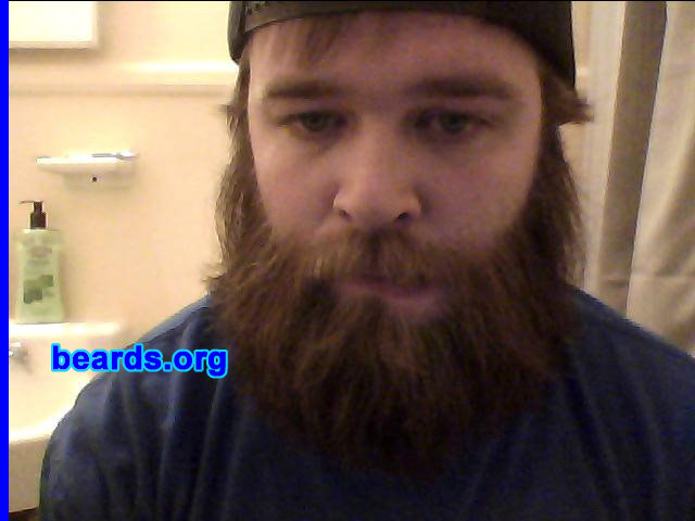 Britton M.
I am an occasional or seasonal beard grower.

Comments:
I grew my beard because I hate to shave.

How do I feel about my beard?  Goin' to go to seven months...  This is four months.
Keywords: full_beard