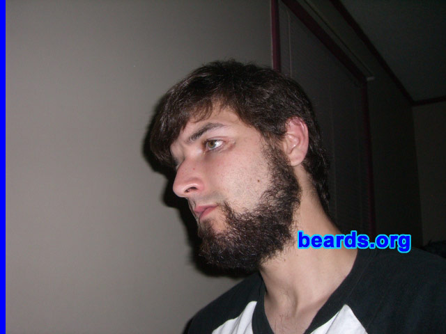 David
Bearded since: 2000.  I am a dedicated, permanent beard grower.

Comments:
I grew my beard because I don't feel good without one.

How do I feel about my beard?  Takes a while to get it growing...
Keywords: chin_curtain