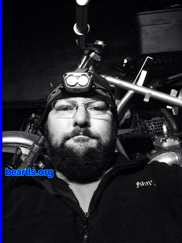 Derek P.
Bearded since: 2013. I am a dedicated, permanent beard grower.

Comments:
Why did I grow my beard? Love my beard and I was just tired of shaving.

How do I feel about my beard? I love it. Won't shave again.
Keywords: full_beard