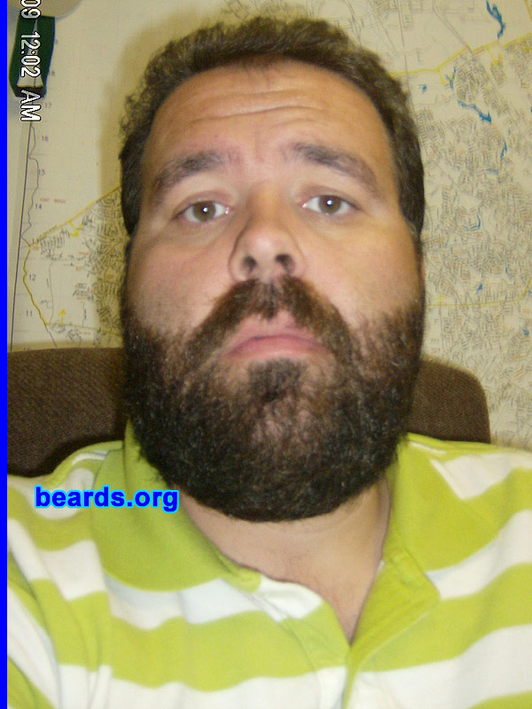 Eric
Bearded since: 1997.  I am an occasional or seasonal beard grower.

Comments:
I grew my beard because I always was fascinated with a beard.  Plus my dad had one for most of my life.

How do I feel about my beard? I love it. Especially like to stroke it. When I shave I always wished I didn't.
Keywords: full_beard