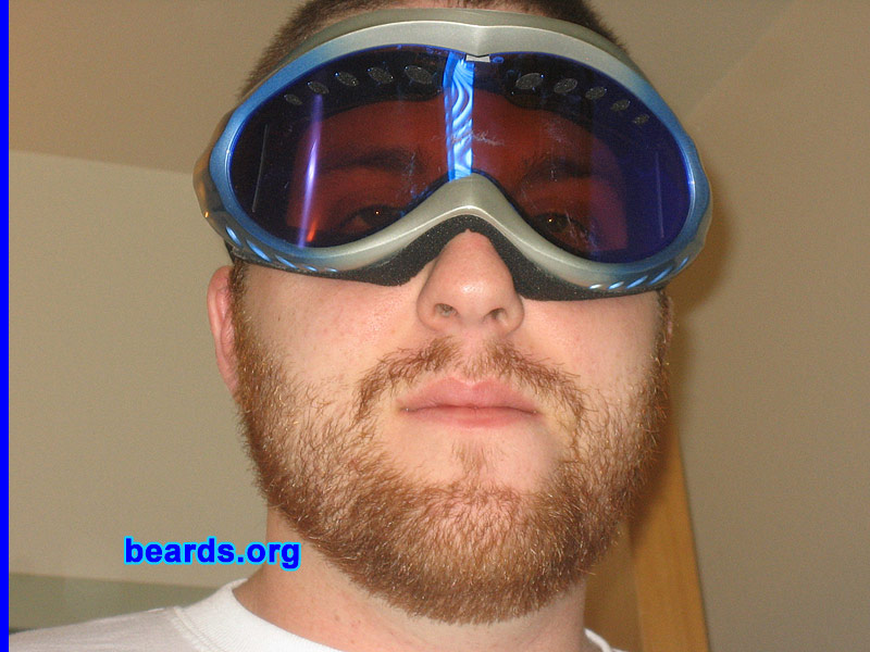 Josh Ferguson
Bearded since: 2008.  I am an experimental beard grower.

Comments:
I grew my beard because the beard is the symbol of the true mountain man and in western North Carolina, the mountain man is the way of life. Also, the beard is a proud heritage in the south going back to the Civil War when Archibald Ferguson ran in on Pickett's charge.

How do I feel about my beard?  I love it and want to grow it like ZZ Top.
Keywords: full_beard
