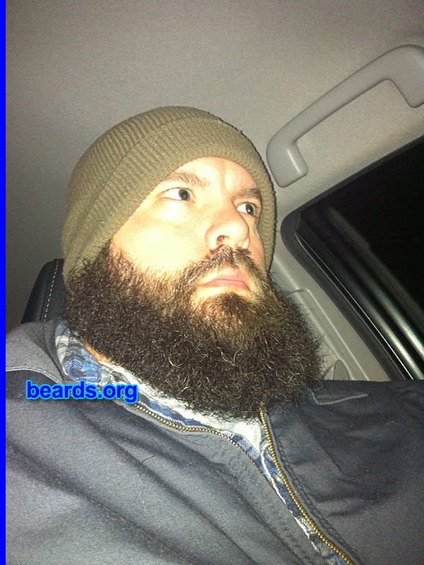 Josh W.
Bearded since: 2013. I am a dedicated, permanent beard grower.

Comments:
Why did I grow my beard? In honor of my grandfather who had a beard.

How do I feel about my beard? Pretty bad@ss!
Keywords: full_beard