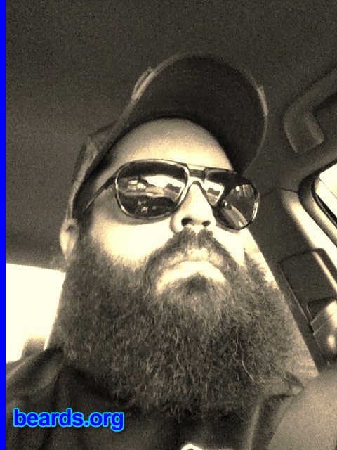Josh W.
Bearded since: 2013. I am a dedicated, permanent beard grower.

Comments:
Why did I grow my beard? In honor of my grandfather who had a beard.

How do I feel about my beard? Pretty bad@ss!
Keywords: full_beard