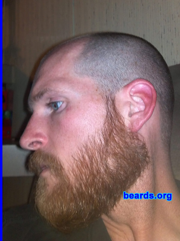 Jeremy
Bearded since: 2000. I am a dedicated, permanent beard grower.

Comments:
Why did I grow my beard?  Started with being lazy. But I liked it, so decided to keep it. My dad always had one while I was  growing up, so I always wanted one.  Also, men have face hair for a reason.  Might as well grow it.

How do I feel about my beard?  Love it.  It's wondrous.
Keywords: full_beard