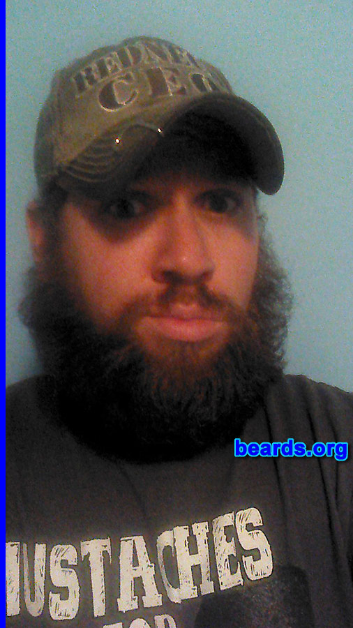 Josh
Bearded since: 2013. I am a dedicated, permanent beard grower.

Comments:
Why did I grow my beard? Tired of shaving, plus Duck Dynasty inspired me.

How do I feel about my beard? It's pretty epic.
Keywords: full_beard