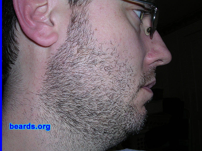 Larry
Bearded since: 2007.  I am an experimental beard grower.

Comments:
I was on vacation and I decided that I would see if I could grow a beard.  I was also looking for a change in appearance and I thought this would be a start.

How do I feel about my beard?  So far it has been about eight days since I last shaved.  I feel (and this is my OWN opinion) that so far it is looking okay. Hopefully, it will continue doing okay.
Keywords: stubble full_beard