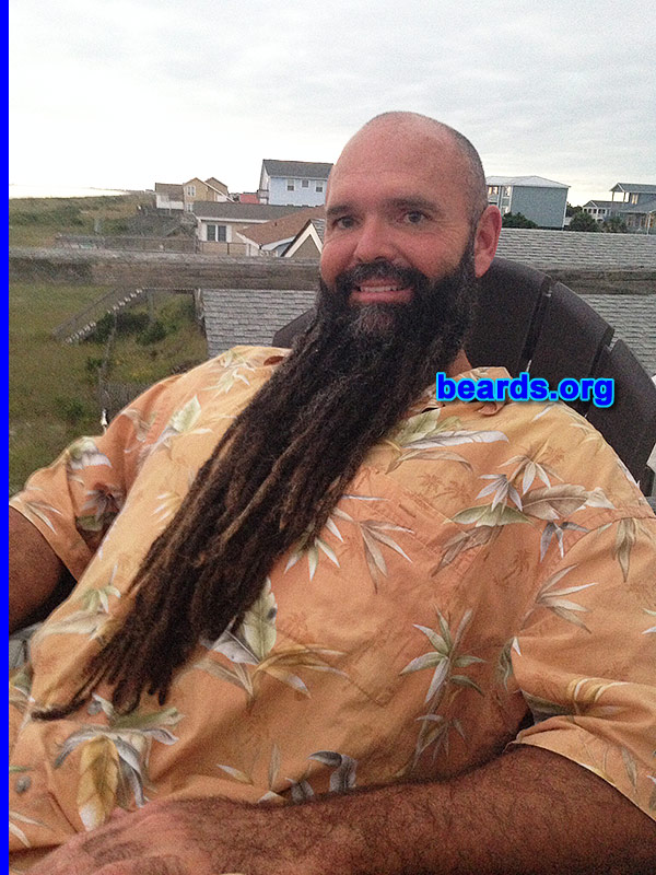 Samuel H.
Bearded since: 2009. I am an experimental beard grower.

Comments:
Why did I grow my beard? My three sons dared me to.

How do I feel about my beard? I love it!
Keywords: full_beard